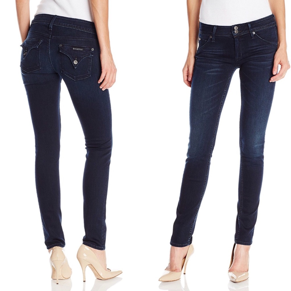 Hudson Jeans Collin Midrise Skinny Flap Pocket
